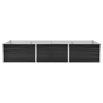 45727 Garden Raised Bed Anthracite 240x80x45 cm Galvanised Steel