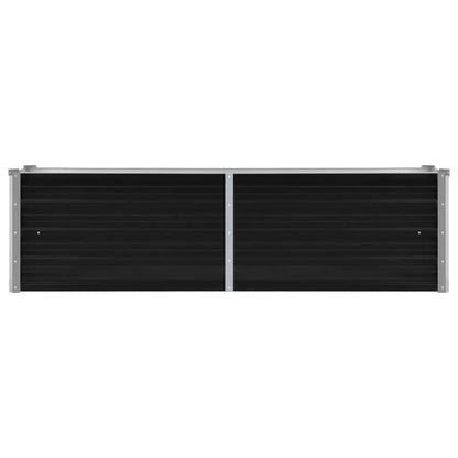 45731 Garden Raised Bed Anthracite 160x40x45 cm Galvanised Steel