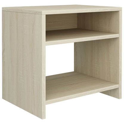 Bedside Cabinet Sonoma Oak Chipboard - 40×30×40cm