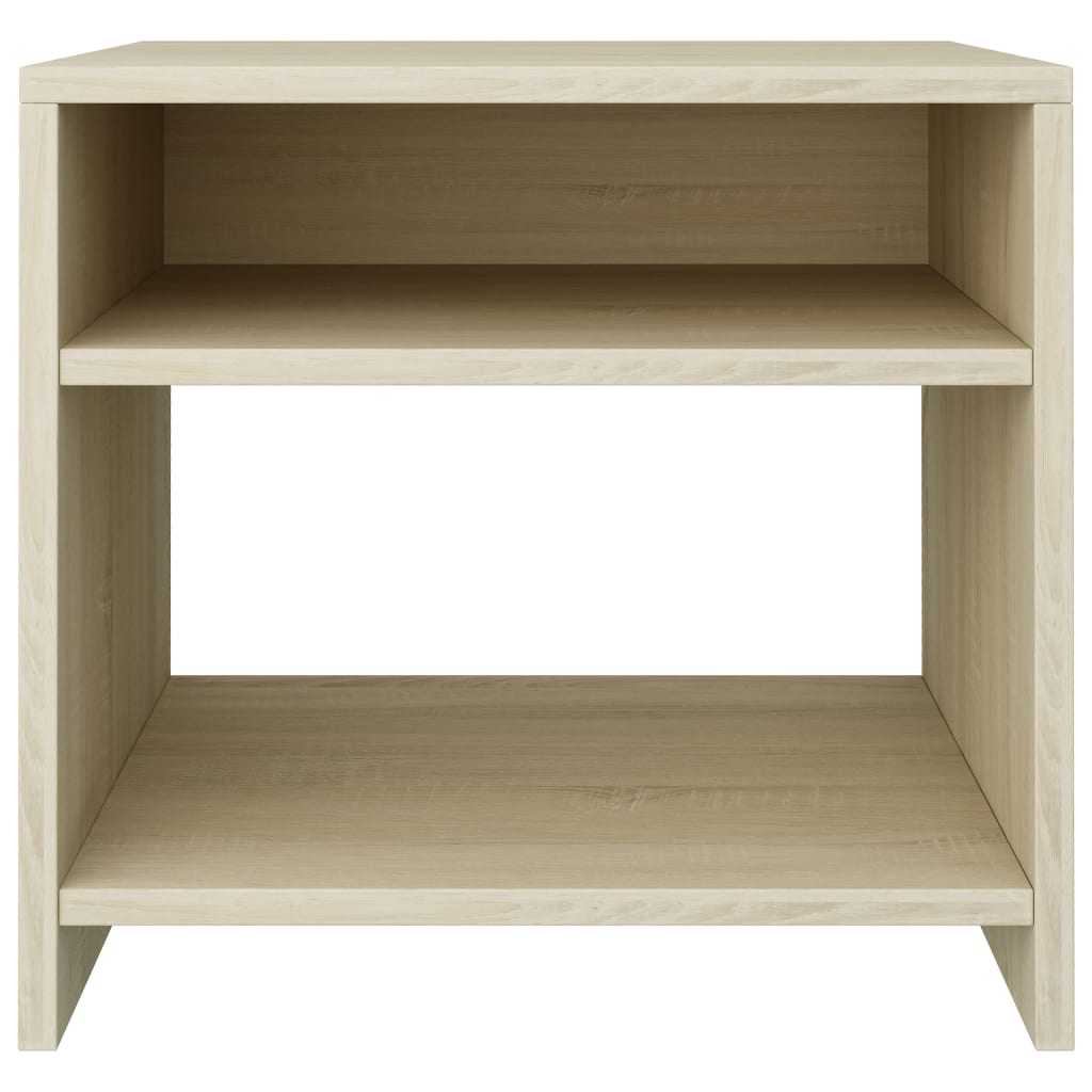 Bedside Cabinet Sonoma Oak Chipboard - 40×30×40cm