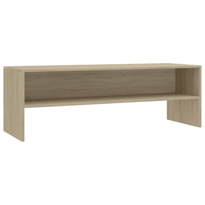 TV Cabinet Sonoma Oak Chipboard - 120×40×40cm