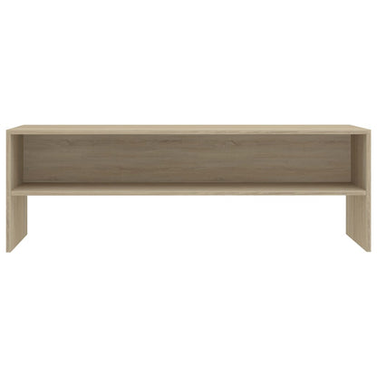 TV Cabinet Sonoma Oak Chipboard - 120×40×40cm