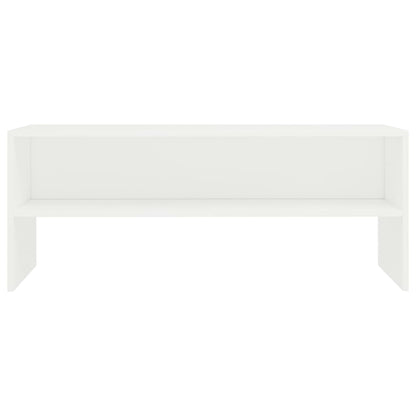 TV Cabinet  White Chipboard