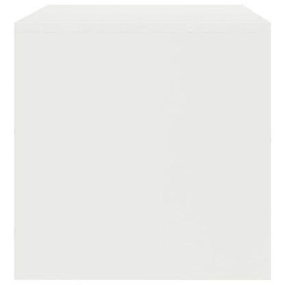 TV Cabinet  White Chipboard
