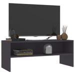 TV Cabinet Grey  Chipboard