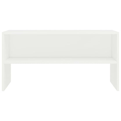 TV  Cabinet White Chipboard
