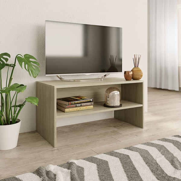  TV Cabinet  Sonoma Oak Chipboard