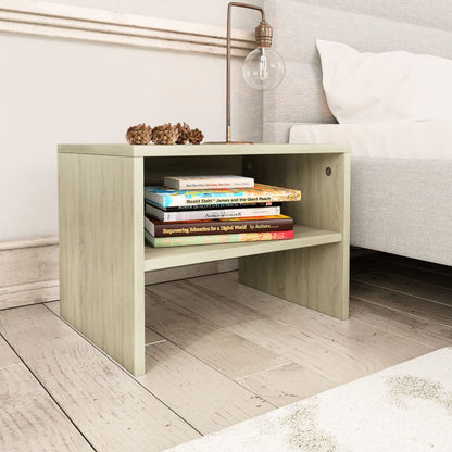 Bedside Cabinets 2 pcs Sonoma Oak Chipboard - 40×30×30cm