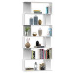 Book Cabinet/Room Divider  White Chipboard