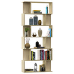 Book Cabinet/Room  Divider Sonoma Oak Chipboard