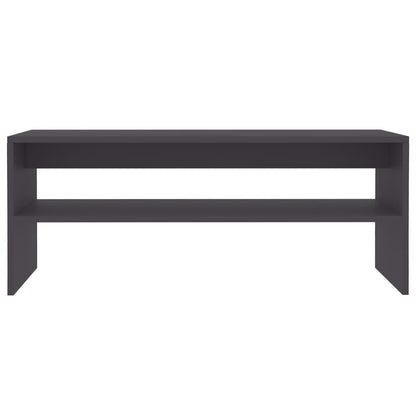 Coffee Table Grey Chipboard - 100×40×40cm