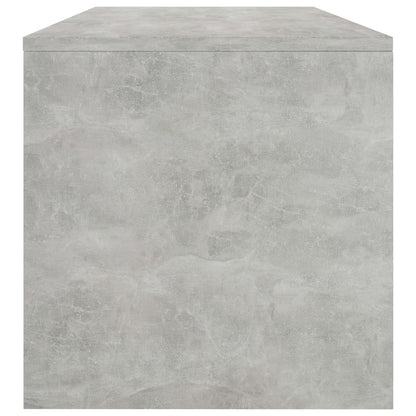 Coffee Table Concrete Grey Chipboard - 100×40×40cm