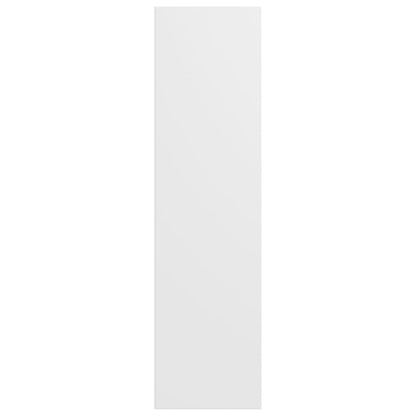 Book Cabinet/TV Cabinet White Chipboard - 36×30×114cm