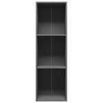 Book Cabinet/TV Cabinet Grey Chipboard