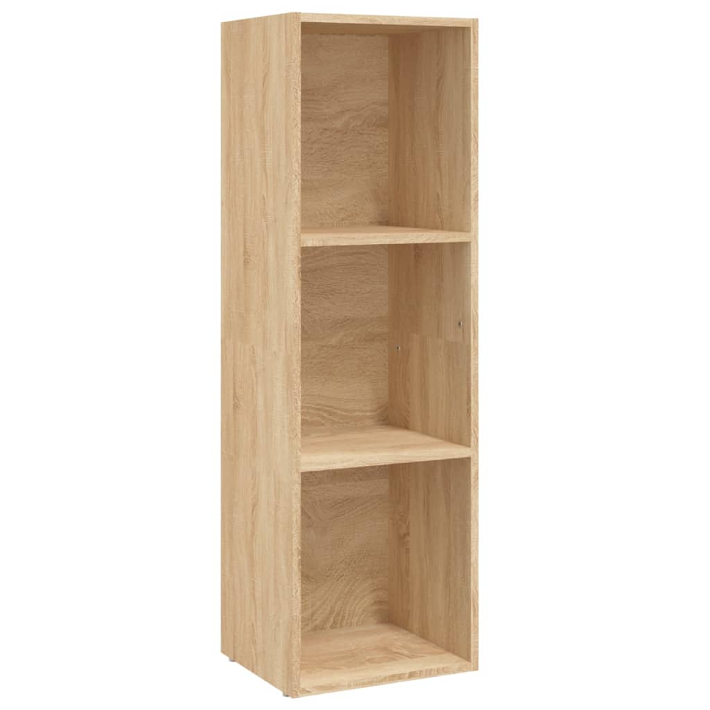 Book Cabinet/TV Cabinet Sonoma Oak Chipboard - 36×30×114cm