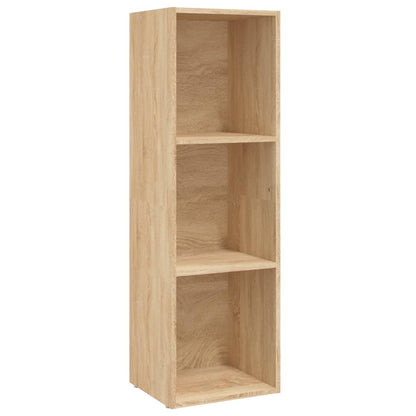 Book Cabinet/TV Cabinet Sonoma Oak Chipboard - 36×30×114cm