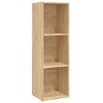 Book Cabinet/TV Cabinet Sonoma Oak Chipboard