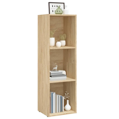 Book Cabinet/TV Cabinet Sonoma Oak Chipboard - 36×30×114cm