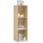 Book Cabinet/TV Cabinet Sonoma Oak Chipboard