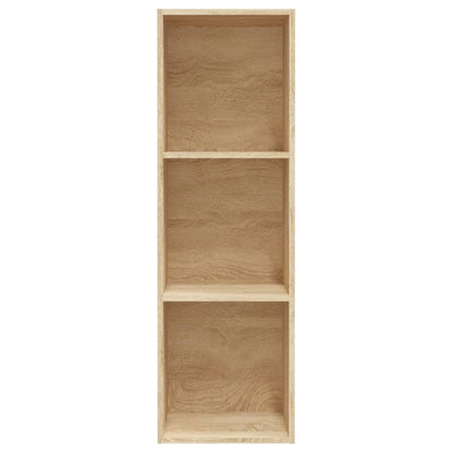Book Cabinet/TV Cabinet Sonoma Oak Chipboard - 36×30×114cm