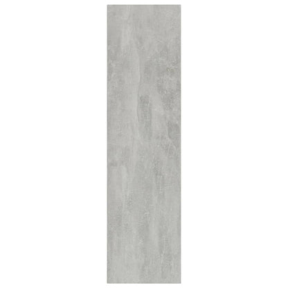 Book Cabinet/TV Cabinet Concrete Grey Chipboard - 36×30×114cm