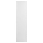 Book Cabinet/TV Cabinet High Gloss White Chipboard