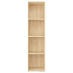 Book Cabinet/TV Cabinet  Sonoma Oak Chipboard