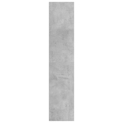 Book Cabinet/TV Cabinet Concrete Grey Chipboard - 36×30×143cm