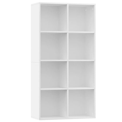 Book Cabinet/Sideboard White Chipboard