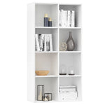 Book Cabinet/Sideboard White Chipboard
