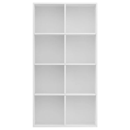 Book Cabinet/Sideboard White Chipboard