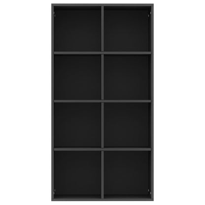 Book Cabinet/Sideboard Black Chipboard