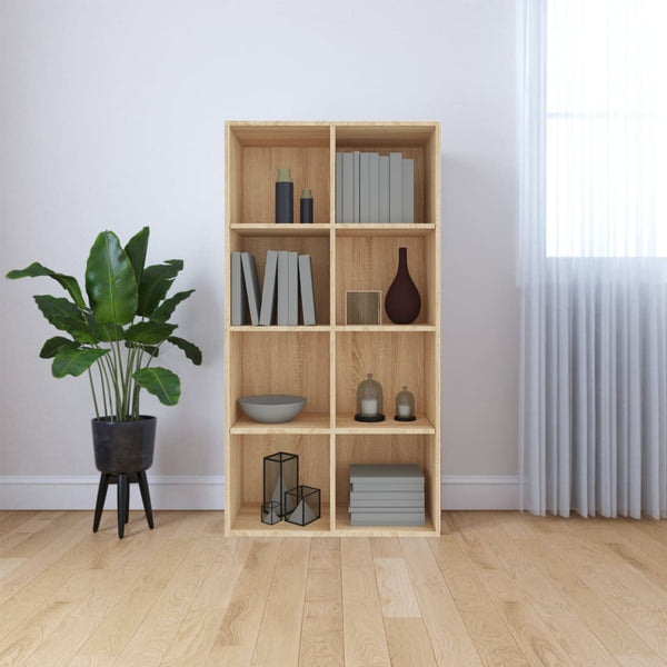  Book Cabinet/Sideboard Sonoma Oak Chipboard