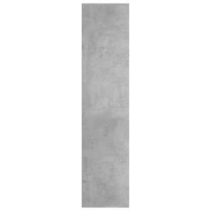 Book Cabinet/Sideboard Concrete Grey Chipboard - 66×30×130cm