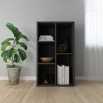 Book Cabinet/Sideboard  Black Chipboard