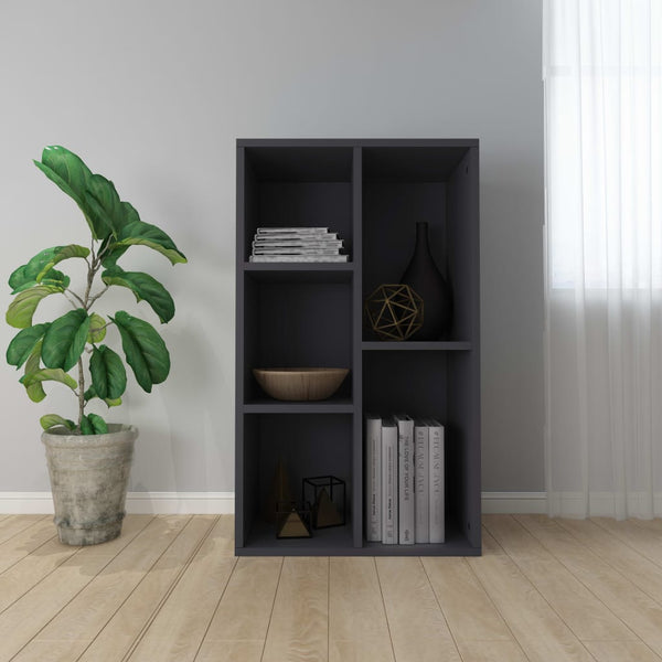  Book Cabinet/Sideboard Grey  Chipboard