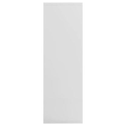 Book Cabinet/Sideboard  High Gloss White Chipboard
