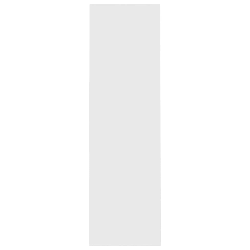 Book Cabinet White Chipboard - 97.5×29.5×100cm