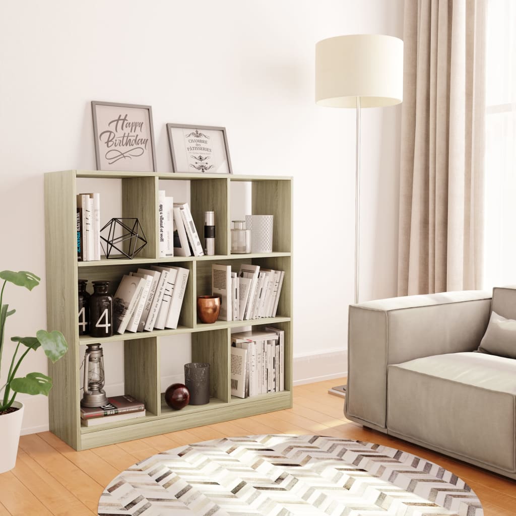 Book Cabinet Sonoma Oak  Chipboard
