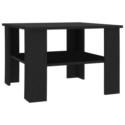Coffee Table Black Chipboard