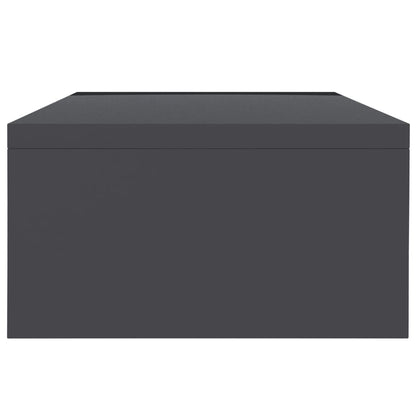 Monitor Stand Grey Chipboard
