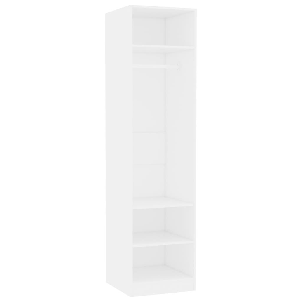 Wardrobe  White Chipboard