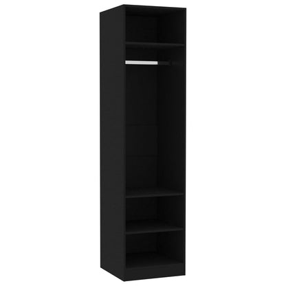 Wardrobe Black  Chipboard