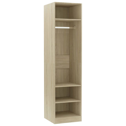 Wardrobe Sonoma Oak Chipboard - 50×50×200cm