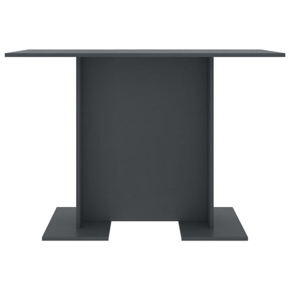 Dining Table Grey Chipboard