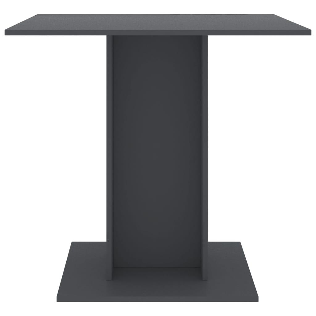 Dining Table  Grey Chipboard