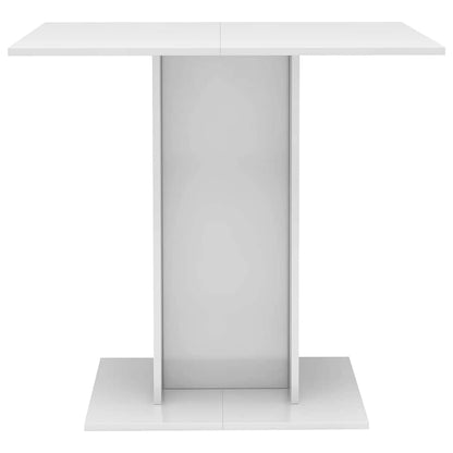 Dining Table High Gloss White  Chipboard