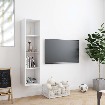 Book Cabinet/TV Cabinet White