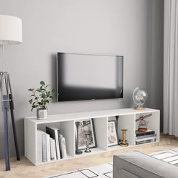 Book Cabinet/TV Cabinet White