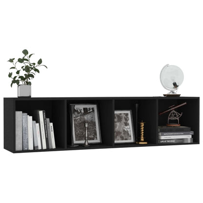Book Cabinet/TV Cabinet Black